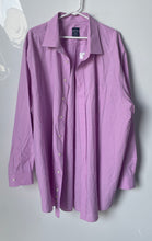Load image into Gallery viewer, Brooks Brothers Mens Light Pink Printed Non-Iron Stretch Dress Shirt Size 19
