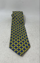 Load image into Gallery viewer, Massimo Ferre Uomo Mens Multicolor Geometric Silk Keeper Loop Designer Tie
