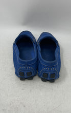 Load image into Gallery viewer, Mercanti Fiorentini Womens Blue Moc Toe Slip-On Penny Loafer Shoes Size 8B
