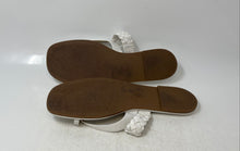 Load image into Gallery viewer, Michael Kors Womens Alba White Slip-On Flat Thong Slide Sandals Size 11M
