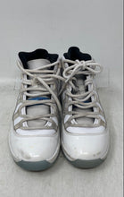 Load image into Gallery viewer, Nike Kids Jordan 11 Retro 378039-117 White Lace-Up Basketball Shoes Size 2Y
