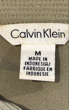 Load image into Gallery viewer, Calvin Klein Womens Green Sleeveless Pockets Blouse Top Size Medium

