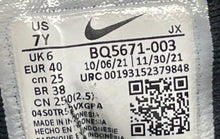 Load image into Gallery viewer, Nike Kids Revolution 5 BQ5671-003 Black White Lace-Up Sneaker Shoes Size 7Y
