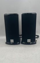 Load image into Gallery viewer, Home Karaoke Black Portable 2.1 Karaoke Speaker 2 Pieces Untested
