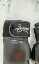 Load image into Gallery viewer, Century Unisex Black Adjustable Strap I Love Kickboxing Boxing Gloves 12 Oz
