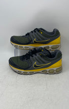 Load image into Gallery viewer, Nike Mens Air Max+ 2011 454531-007 Gray Yellow Lace-Up Sneaker Shoes Size 9.5
