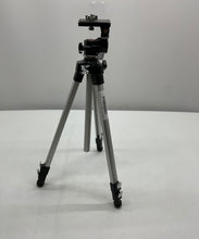 Load image into Gallery viewer, JCPenney Silver Aluminum Classic Adjustable Leg Camera Tripod
