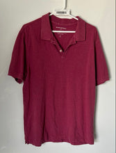 Load image into Gallery viewer, Banana Republic Mens Soft Red Short Sleeve Collared Classic Polo Shirt Size L
