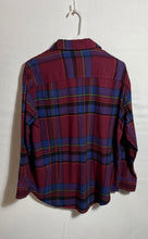 Load image into Gallery viewer, Old Navy Womens Multicolor Plaid The Boyfriend Button-Up Shirt Size Small
