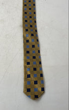 Load image into Gallery viewer, ST Michael Mens Multicolor Geometric Print Italian Silk Adjustable Designer Tie
