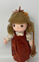 Load image into Gallery viewer, Blonde Hair Brown Eyes Play Doll In Multicolor Outfit w/ Display Stand For Girls
