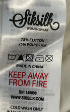 Load image into Gallery viewer, SikSilk Womens White Flat Front Elasticated Waistband Pull-On Joggers Pants Sz 6
