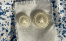 Load image into Gallery viewer, Michael Kors Mens White Blue Printed Classic Fit Button-Up Shirt Size XXL
