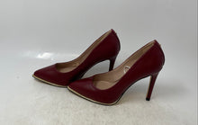 Load image into Gallery viewer, BCBGeneration Womens Hallix Red Gold Tone Slip-On Pump Heels Size 5.5M
