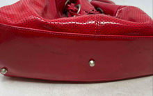 Load image into Gallery viewer, Roberta Gandolfi Womens Red Charm Bottom Studs Shoulder Handbag
