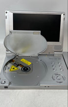 Load image into Gallery viewer, Polaroid PDV-0700 Silver Portable DVD Player With Case &amp; Accessories Not Tested
