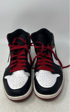 Load image into Gallery viewer, Nike Mens Air Jordan 1 Mid DQ8426-106 Red White Black Sneaker Shoes Size 11
