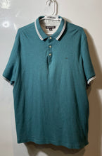 Load image into Gallery viewer, Michael Kors Mens Green Cotton Short Sleeve Collared Polo Shirt Size XL
