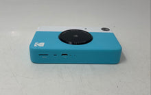 Load image into Gallery viewer, Kodak Printomatic Blue White Instant Print Digital Camera Not Tested
