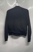 Load image into Gallery viewer, Adidas Womens Black Long Sleeve Pockets Front Full-Zip Bomber Jacket Size XS
