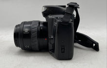 Load image into Gallery viewer, Minolta Maxxum 300si Black Auto Focus SLR Film Camera W/ Accessories Not Tested
