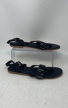 Load image into Gallery viewer, Toms Womens Lexie 10017934 Black Open Toe Ankle Strap Sandals Size 9.5
