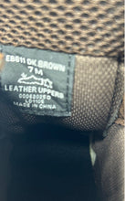 Load image into Gallery viewer, Ever Boots Mens Dark Brown Leather Round Toe Lace-Up Ankle Work Boots Size 7M
