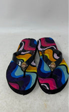 Load image into Gallery viewer, Kurt Geiger Womens Multicolor Printed Slip-On Flip-Flop Sandals Size 35

