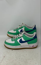 Load image into Gallery viewer, Nike Kids Air Force 1 Low LV8 FJ4613-100 Green White Sneaker Shoes Size 6Y
