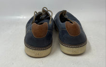 Load image into Gallery viewer, Johnston &amp; Murphy Mens McGuffey Blue Suede Lace-Up Derby Dress Shoes Size 10M
