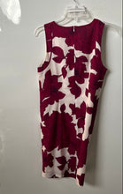 Load image into Gallery viewer, Banana Republic Womens Red White Floral Printed Sleeveless Shift Dress Size 6P
