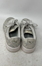 Load image into Gallery viewer, Puma Womens Carina Snake Lux 373928-01 Gray Low Top Lace-Up Sneaker Shoes Size 6
