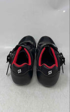 Load image into Gallery viewer, Peloton Womens Black Red 3 Bolt Adjustable Strap Cycling Shoes Size EUR 37
