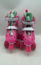 Load image into Gallery viewer, Roller Derby Unisex Kids Quick Fit 5015-8437 Pink Buckle Roller Skates Size 12-2
