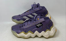 Load image into Gallery viewer, Adidas Womens Exhibit B Candace Parker Mid Purple Basketball Shoes Size 8.5
