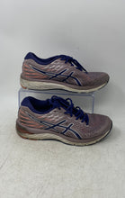 Load image into Gallery viewer, Asics Womens Gel Cumulus 21 1012A468 Purple Blue Lace-Up Sneakers Shoes Size 7
