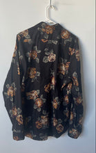 Load image into Gallery viewer, Express 1MX Mens Multicolor Floral Slim Fit Stretch Dress Shirt Size XL 17-17.5

