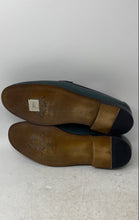Load image into Gallery viewer, Cvepval Mens Dark Green Leather Slip-On Low Top Loafer Shoes Size EUR 46
