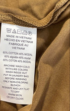 Load image into Gallery viewer, Michael Kors Womens Khaki Cold Shoulder Pullover Blouse Top Size Small
