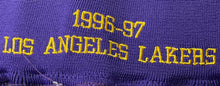 Load image into Gallery viewer, Just Don Mens Yellow Blue Los Angeles Lakers NBA Activewear Shorts Size S
