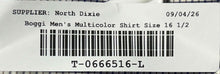 Load image into Gallery viewer, Boggi Milano Mens Multicolor Plaid Cotton Long Sleeve Dress Shirt Size 16 1/2
