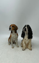 Load image into Gallery viewer, Lot Of 2 Pcs Dimontti Collection Decorative Beagle &amp; Spaniel Dog Figurines

