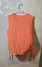 Load image into Gallery viewer, Calvin Klein Womens Orange Crew Neck Activewear Tank Top Size 2X
