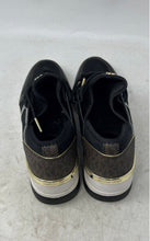 Load image into Gallery viewer, Michael Kors Womens Black Signature Print Lace-Up Sneakers Shoes Size 8M
