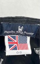 Load image into Gallery viewer, Psycho Bunny Mens Black Embroidered Logo Adjustable Classic Baseball Cap One Sz
