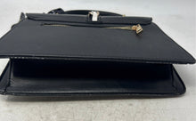 Load image into Gallery viewer, Aldo Womens Black White Animal Print Outer Pockets Top Handle Handbag
