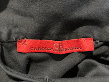 Load image into Gallery viewer, Authentic Carolina Herrera Womens Black Long Sleeve Blouse Top Size XL Worn
