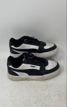Load image into Gallery viewer, Puma Boys Carter 396317-46 White Black Leather Lace-Up Sneakers Shoes Size 2C
