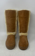 Load image into Gallery viewer, Style &amp; Co. Womens Witty Brown Beige Suede Round Toe Snow Boots Size 7 M
