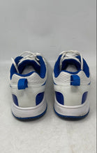 Load image into Gallery viewer, FitVille Mens White Blue Lace-Up Low Top Sports Sneakers Shoes Size EUR 48
